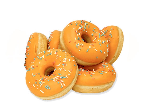 Oranje donut
