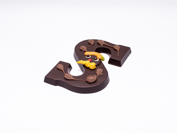 Chocolade letter hazelnoot