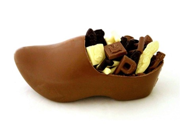 Chocolade klomp gevuld